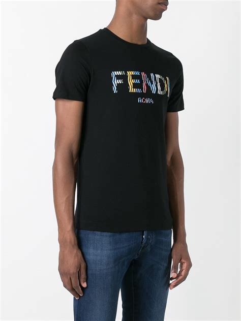 mens fendi roma t shirt|fendi roma t shirt price.